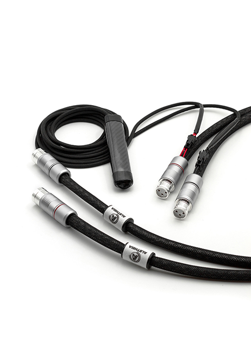Agathos XLR Litz plaqué argent et blindage actif par piles